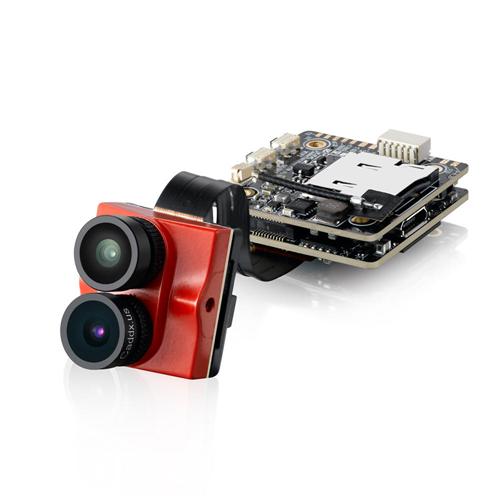 Caddx Tarsier 4K V2 (red) 30fps 1200TVL Dual Lens Super WDR WiFi HD Recording Mini FPV Camera